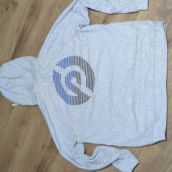 Rhone x Peloton Gray Full Zip Cotton Blend Hoodie Sweatshirt Size XL - Picture 3 of 12